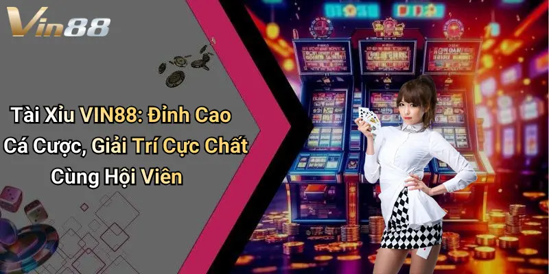 Tài Xỉu VIN88: Đỉnh Cao Cá Cược, Giải Trí Cực Chất Cùng Hội Viên